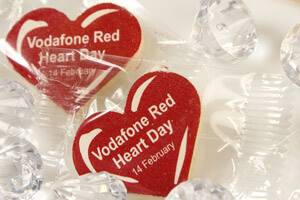 Red Chocolate Hearts