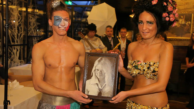 Mākslas reprodukcijas druka - Šokolādes Glezniņa maisiņā ar lentīti, 1050g