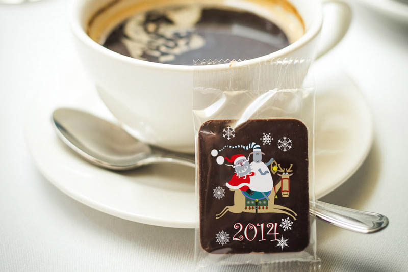 Coffee Chocolates - 7g Santa Claus - Chocolate Bar