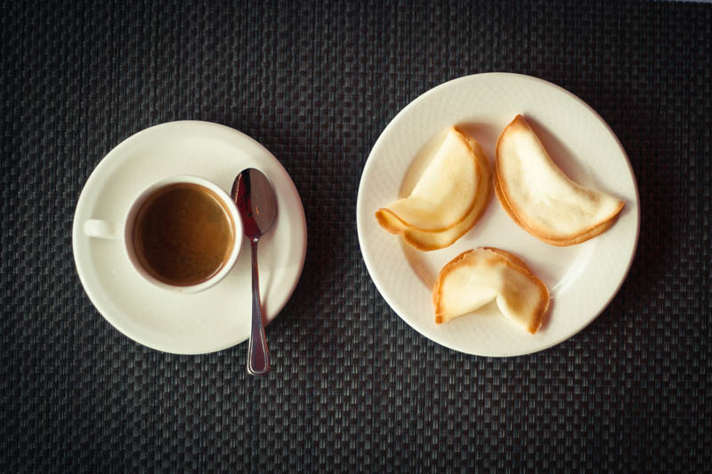 Fortune Cookie Without Packaging