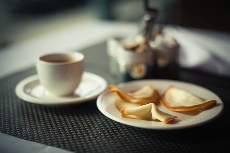 Fortune Cookie Without Packaging