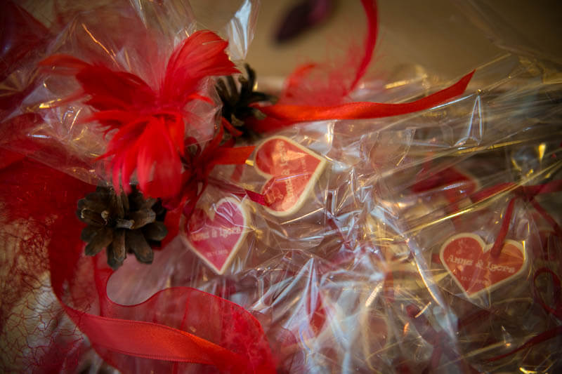 Chocolate Heart in a Bag with Ribbon, 3g