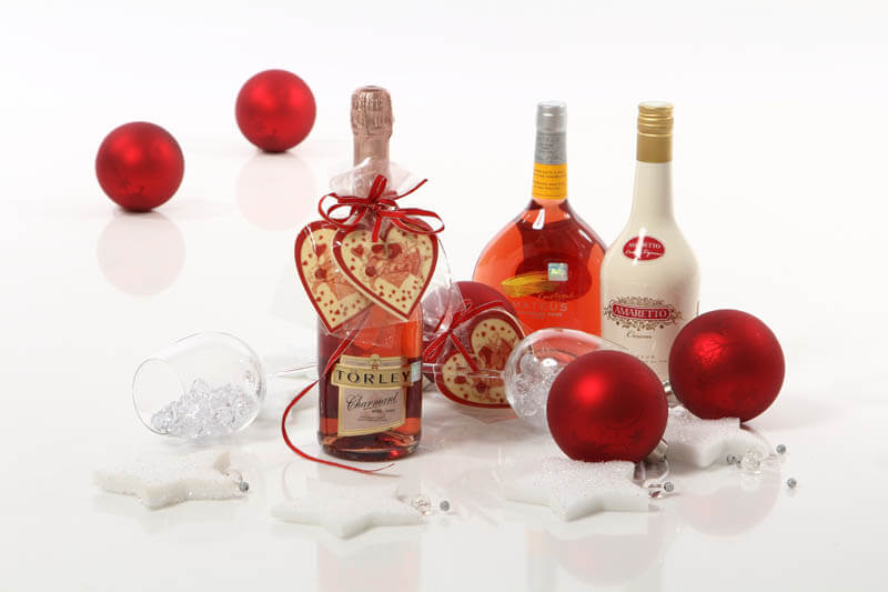 Alcohol Marketing - Chocolate Heart in a Bag with Ribbon, 30g