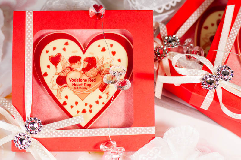 Romantic Chocolate - 70g Chocolate Heart in the Box