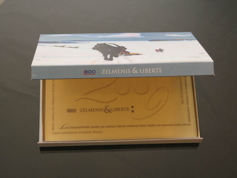 Printing On Boxes - Promotional Chocolate Bar in a box with magnet, 275g