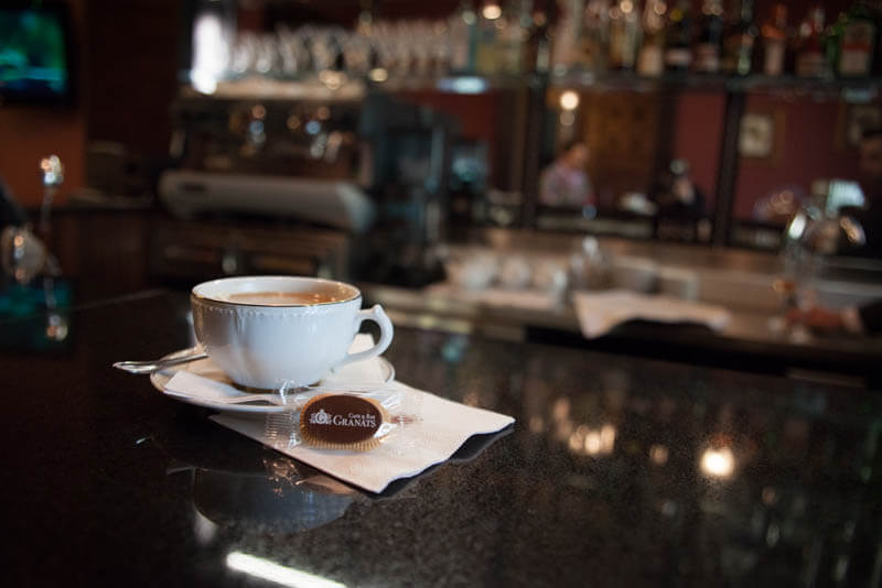 Coffee Biscuit with Chocolate in a Polybag, 5g