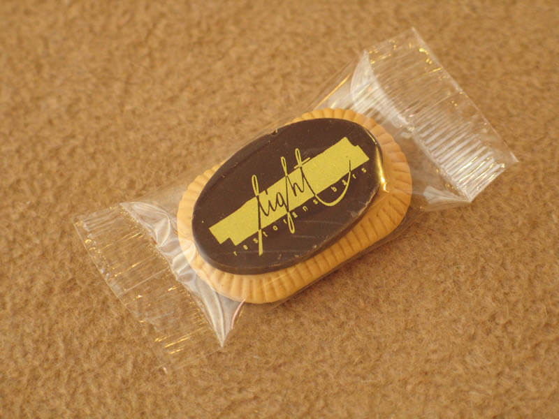 Coffee Biscuit with Chocolate in a Polybag, 5g