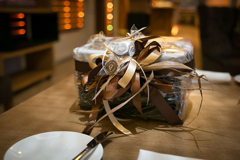 Baskets with Chocolate