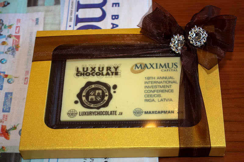 Promotional chocolates | Luxus Chocolate